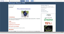 Desktop Screenshot of michaelmoore.canalblog.com