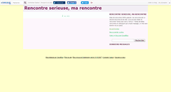 Desktop Screenshot of marencontre.canalblog.com