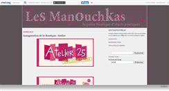 Desktop Screenshot of lesmanouchkas.canalblog.com