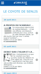 Mobile Screenshot of coyote60300.canalblog.com