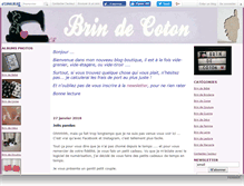 Tablet Screenshot of chezbrindecoton.canalblog.com