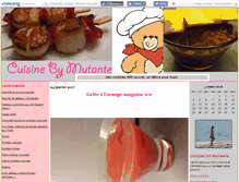 Tablet Screenshot of cuisinemutante.canalblog.com
