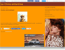 Tablet Screenshot of chinenfantine.canalblog.com
