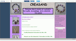 Desktop Screenshot of creasand.canalblog.com