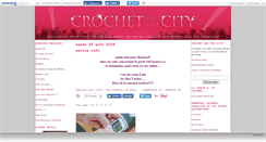 Desktop Screenshot of crochetcity.canalblog.com