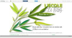 Desktop Screenshot of lecole.canalblog.com