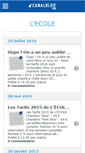 Mobile Screenshot of lecole.canalblog.com