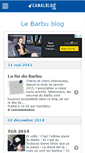 Mobile Screenshot of lebarbu.canalblog.com
