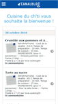Mobile Screenshot of cuisineduchti.canalblog.com