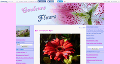 Desktop Screenshot of couleursfleurs.canalblog.com