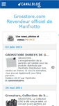 Mobile Screenshot of grosstoreblog.canalblog.com