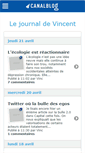 Mobile Screenshot of journaldevincent.canalblog.com