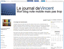Tablet Screenshot of journaldevincent.canalblog.com