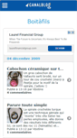 Mobile Screenshot of boitafils.canalblog.com