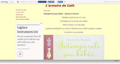 Desktop Screenshot of larmoiredecath.canalblog.com
