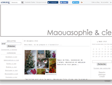 Tablet Screenshot of maouasophieandco.canalblog.com