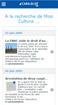 Mobile Screenshot of misscultura.canalblog.com