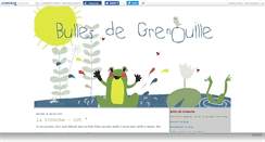 Desktop Screenshot of grenouilleabulle.canalblog.com