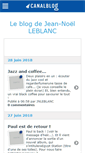 Mobile Screenshot of jnleblanc.canalblog.com