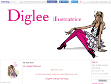Tablet Screenshot of diglee.canalblog.com
