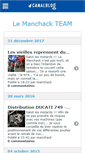 Mobile Screenshot of manchack.canalblog.com