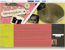 Tablet Screenshot of miminaplum.canalblog.com