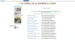 Desktop Screenshot of canalsambreoise.canalblog.com