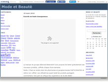 Tablet Screenshot of beauteetmode.canalblog.com