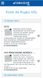 Mobile Screenshot of ecolerugbyusl.canalblog.com