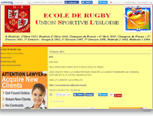 Tablet Screenshot of ecolerugbyusl.canalblog.com