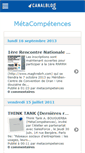 Mobile Screenshot of metacompetences.canalblog.com