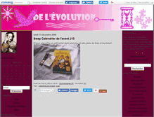 Tablet Screenshot of delevolution.canalblog.com