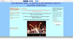 Desktop Screenshot of missreunion2008.canalblog.com