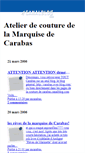 Mobile Screenshot of carabascouture.canalblog.com