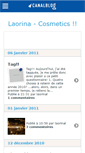 Mobile Screenshot of laorinacosmetic.canalblog.com