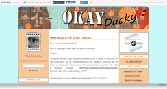 Desktop Screenshot of okayducky.canalblog.com
