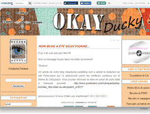 Tablet Screenshot of okayducky.canalblog.com