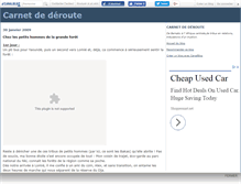 Tablet Screenshot of deroute.canalblog.com