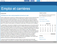 Tablet Screenshot of emploietcarriere.canalblog.com