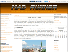 Tablet Screenshot of madrunner.canalblog.com