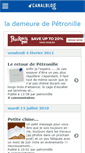 Mobile Screenshot of petronnille.canalblog.com