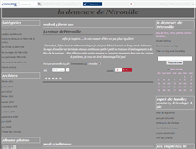 Tablet Screenshot of petronnille.canalblog.com