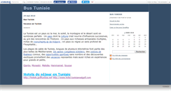 Desktop Screenshot of bustunisie.canalblog.com