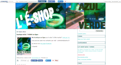 Desktop Screenshot of eshopazulyverde.canalblog.com