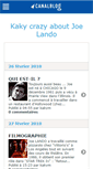 Mobile Screenshot of crazyaboutjoe.canalblog.com