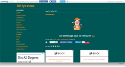 Desktop Screenshot of delyscieux.canalblog.com