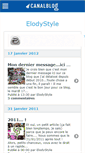 Mobile Screenshot of elodystyle.canalblog.com