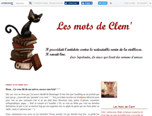 Tablet Screenshot of lesmotsdeclem.canalblog.com