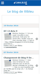 Mobile Screenshot of lilibleu12.canalblog.com