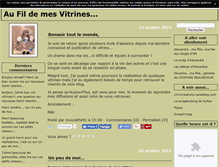 Tablet Screenshot of mesvitrines.canalblog.com